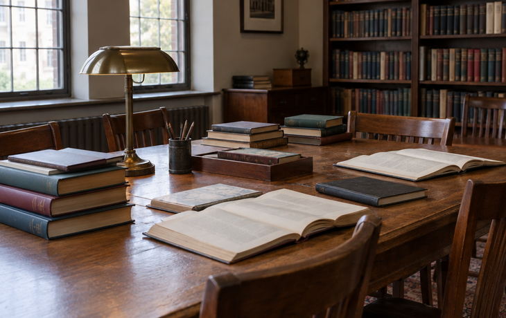 Image showing reading room